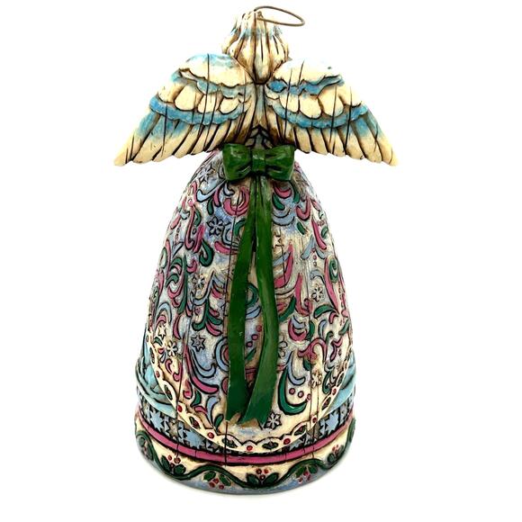 Jim Shore Heartwood Creek Angel Figurine 2006 Landscape Sleeps 4.75"  #4006723 - Picture 4 of 7